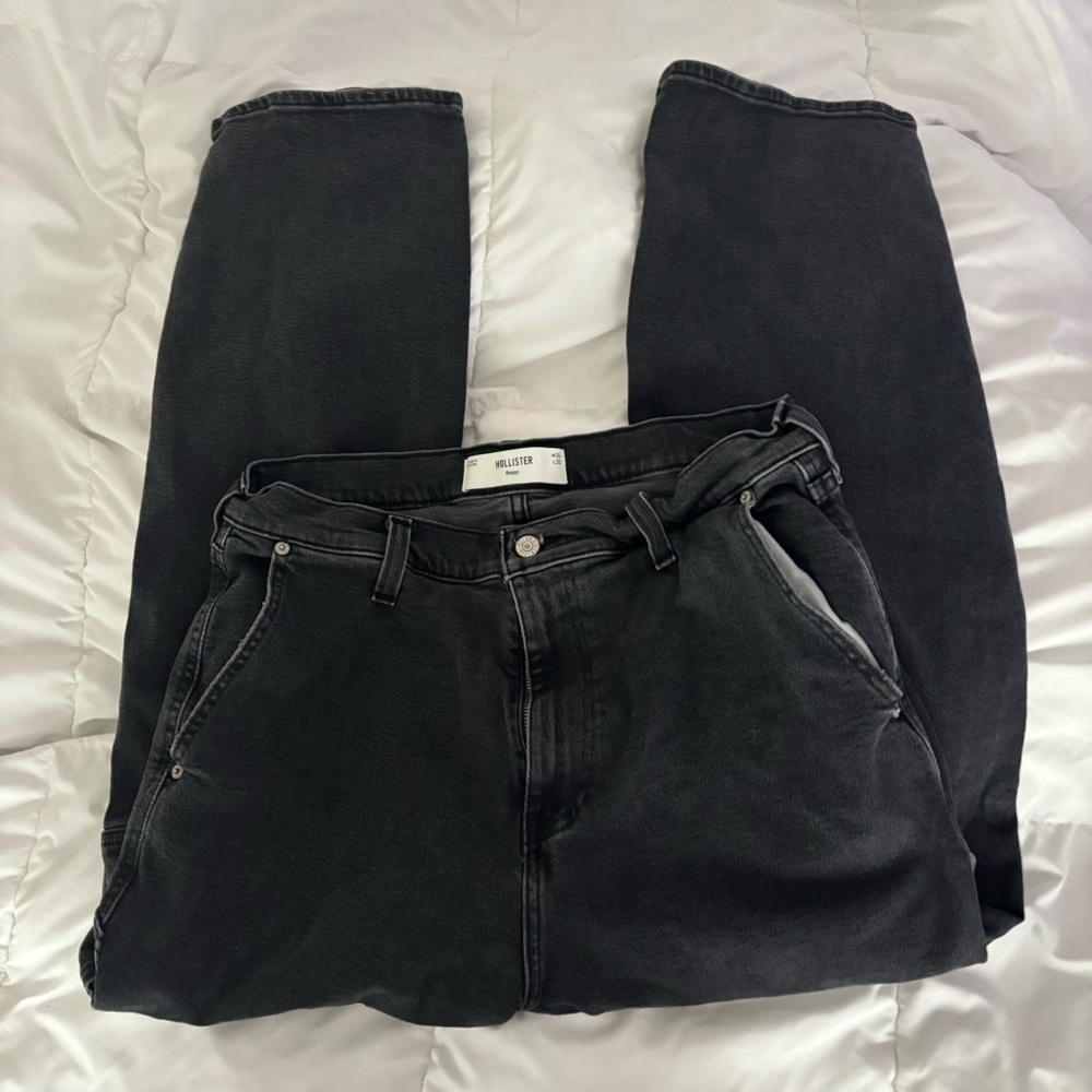 Hollister Black Baggy Jeans